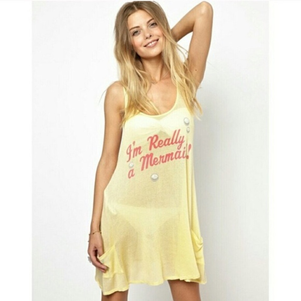 Wildfox “I’m Really a Mermaid!” Bikini Coverup